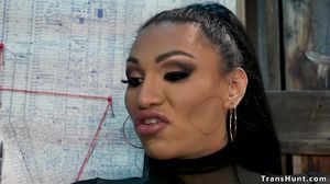 Huge tits shemale dom anal fucks ebony