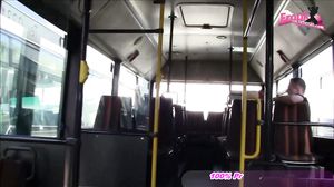 German nasty teens public groupsex in bus