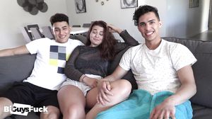 BiGuysFuck - Andre Willis Marc Wallace And Angelina Col