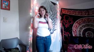 College Babe Riding It