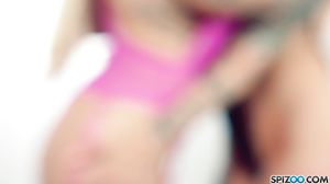 Threesome Fuck Feast With Busty Tattooed Babes