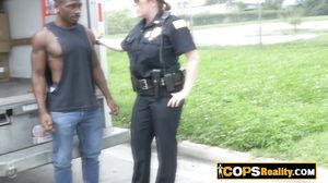 Black young dude gets his cock swallowed and rode