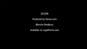 Blanche Bradburry assfucked by 1, 2, 3, 4 guys and then gangbanged by all 10 of them in HD