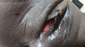 Ebony teen Creampie Amateur