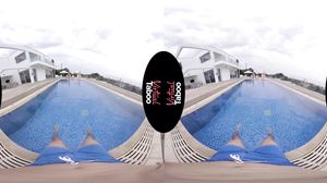 Alecia Fox & Masha - Pool Porn And Bro’s Hoes