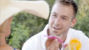 Dashing Blonde Bitch Having Fervent Oral Sex