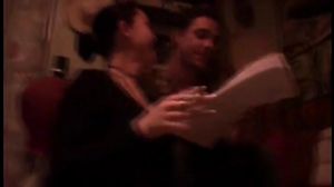 Behind the scenes action with stunning