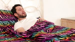 Latina Milf Eva Angelina catches her stepson jerking of