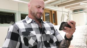 Audrey Noir fucks her stepson and even makes his cuck d