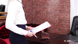 Alecia - Naughty Czech Secretary in 4K