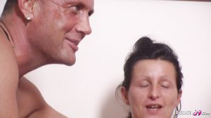 German Mother Teach Step Daugther and Friend to Fuck