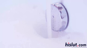 Two hot lesbians fuck in the bathroom