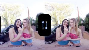 Natalie Knight, Serena Santos - Gash Cam