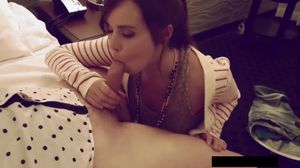 Ariel Rebel sensual blowjob