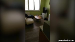 PeepLeak - Couple Having Sex After A Day Of Hard Work