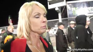 Naughty Alysha - Bike Week Banging