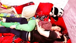 Lena rica - love passion and hot sex in top view