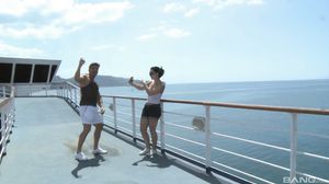 Angel Summer Gets Fucked In The Butt Aboard A Cruise Ship