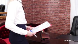 X-Art - Alecia Fox Naughty Czech Secretary