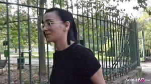 German Scout - First Anal For Student Natascha At Pickup