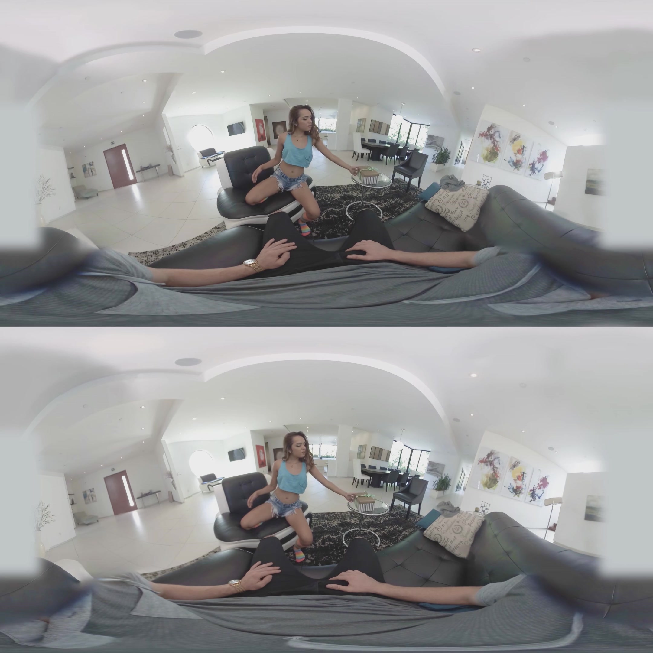VR 360 - ESPERANZA DEL HORNO GETS HER LATINA ASS FUCKED