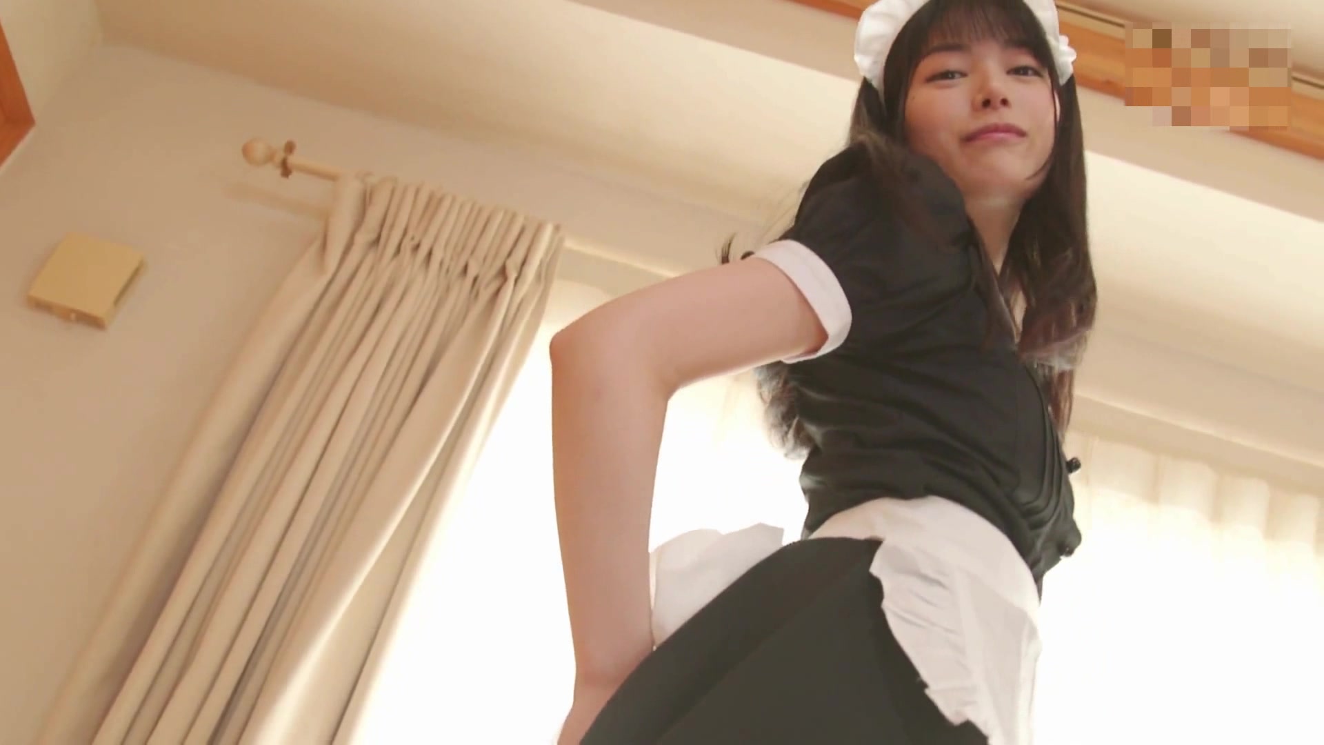 Pretty Japanese Slut Karen Kaede gets into Maid outfit