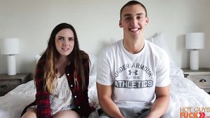 College Hookup: Ben Wilson And Monica Scott Fuck