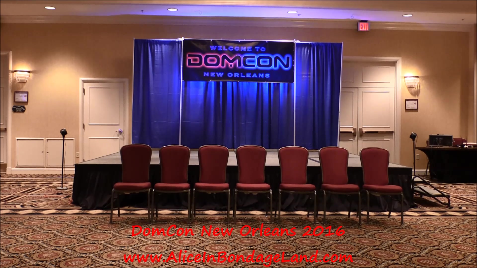 AliceInBondageLand - DomCon NoLa 2016 Time Lapse Mistre