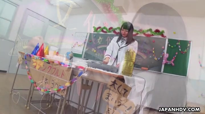 Mira Hasegawa - Slutty Schoolgirl Mira Hasegawa Fucked By Two Teachers