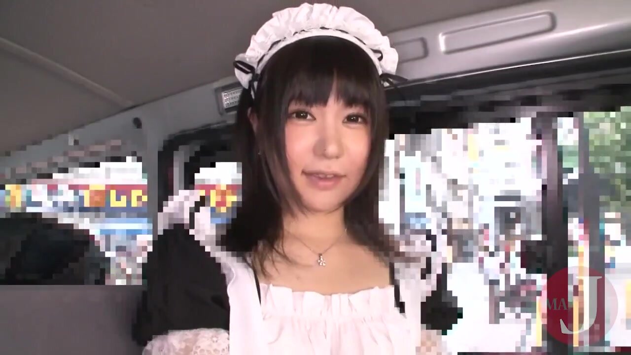 Japanese Girl in Maid Cost Gets Creampied by Stranger