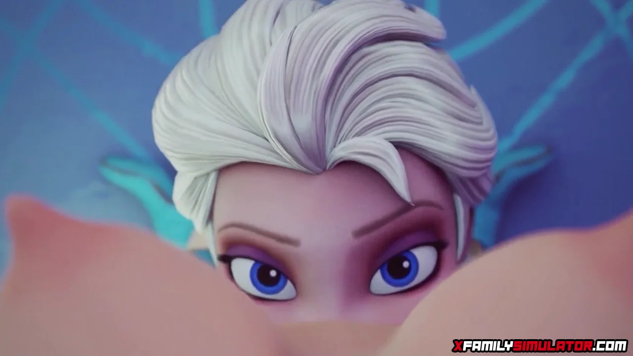 Frozen Disney Pussy - Frozen Elsa pussy play with 3d teen