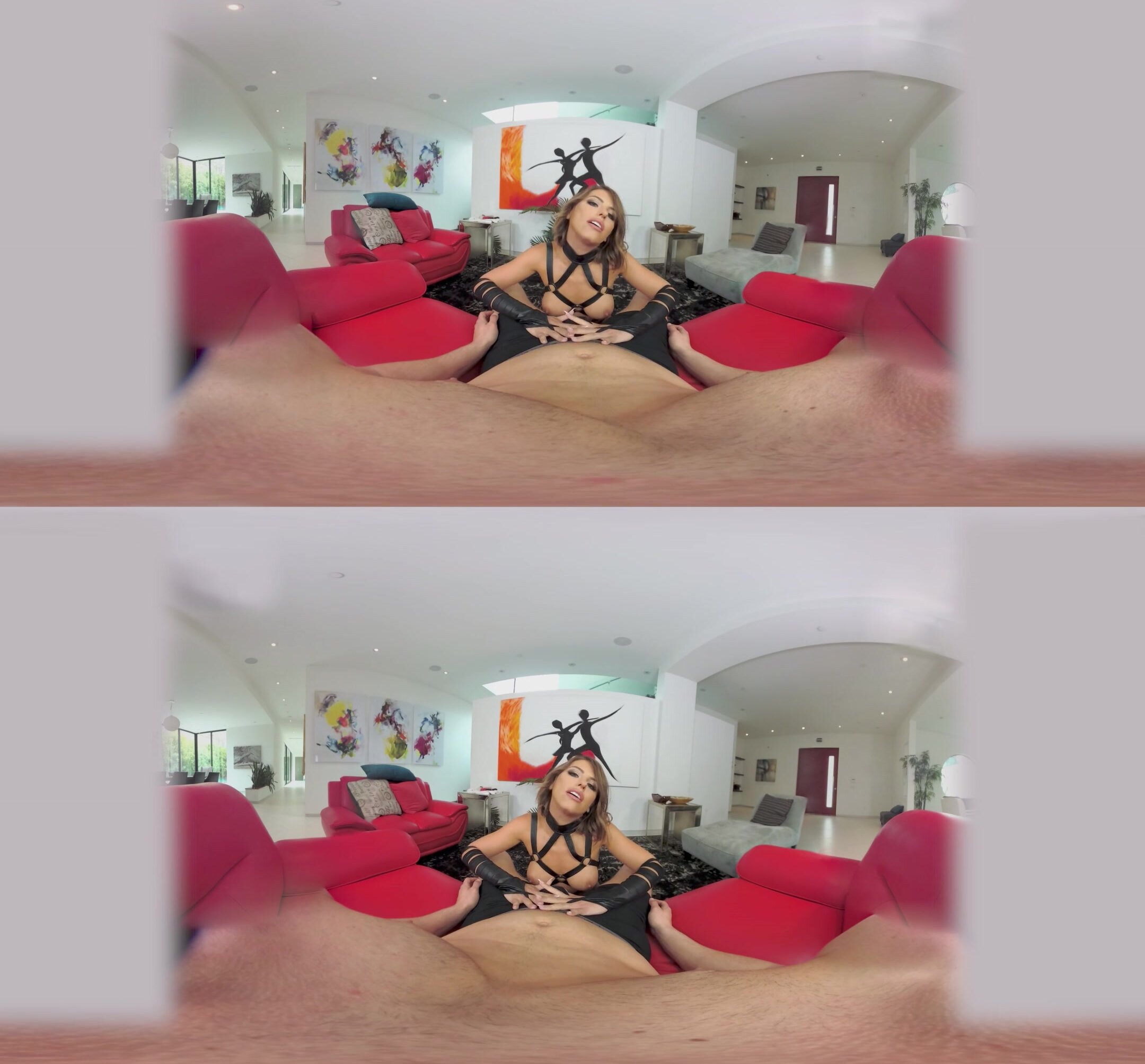 Vr 360 - Adriana Chechik Gets Fucked In The Ass And Squ