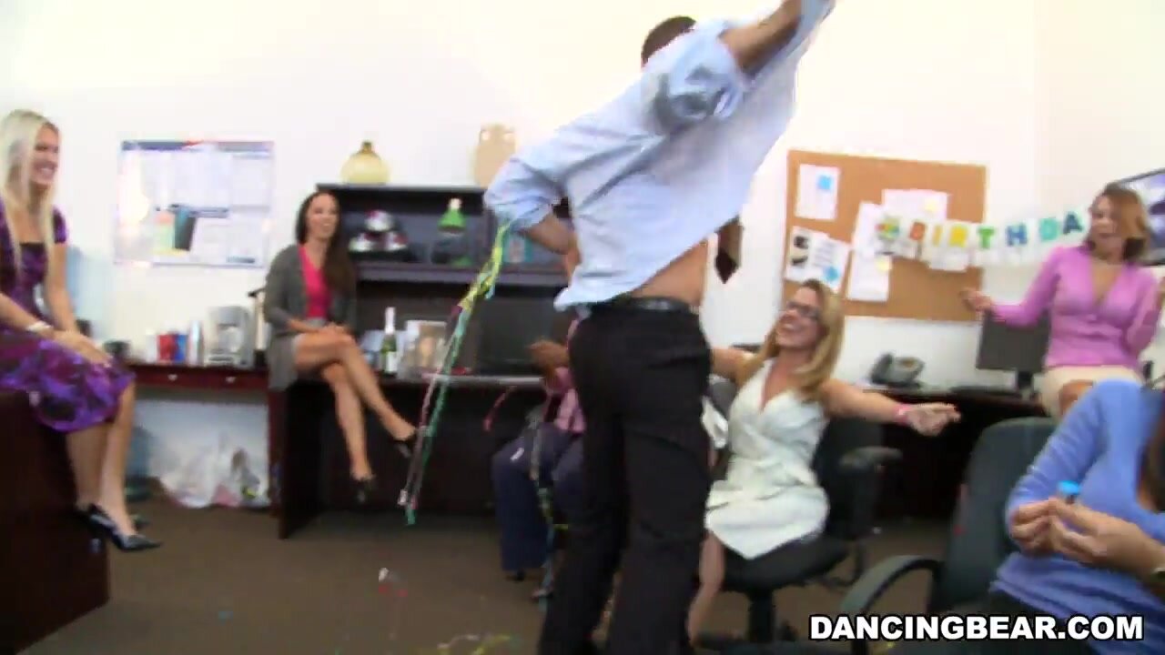 Dancingbear-Office Party Cock Blowout