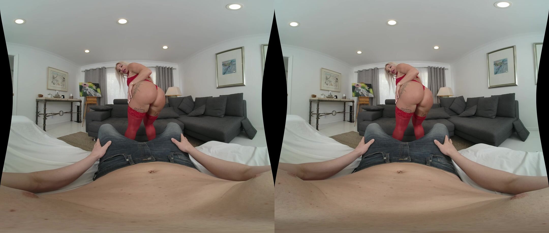 Robbin Banx - Stockings In VR