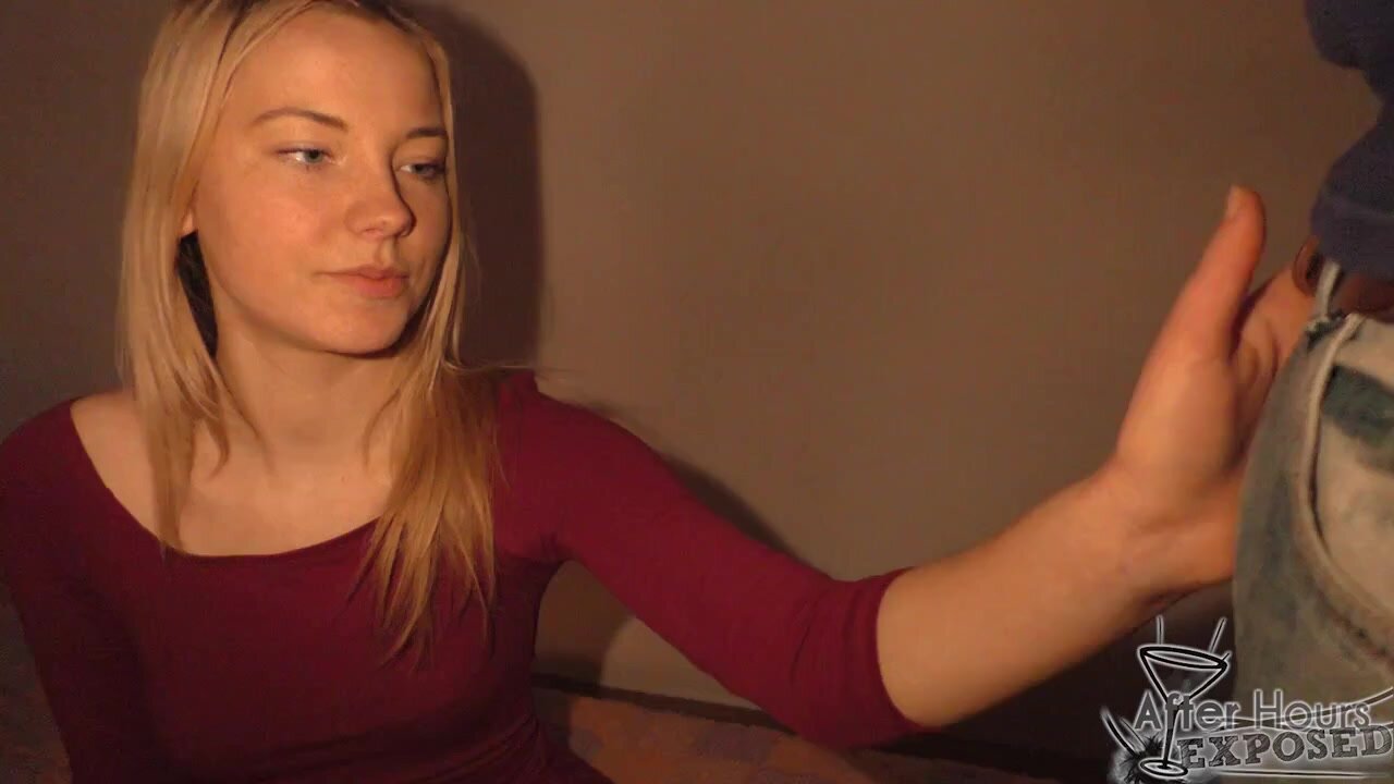 Sarah - 19yo Tiny and Skinny Doing First Ever Bj on Cam