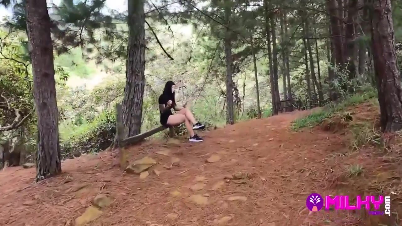 Offering Money To Sexy Girl In The Forest In Exchange F