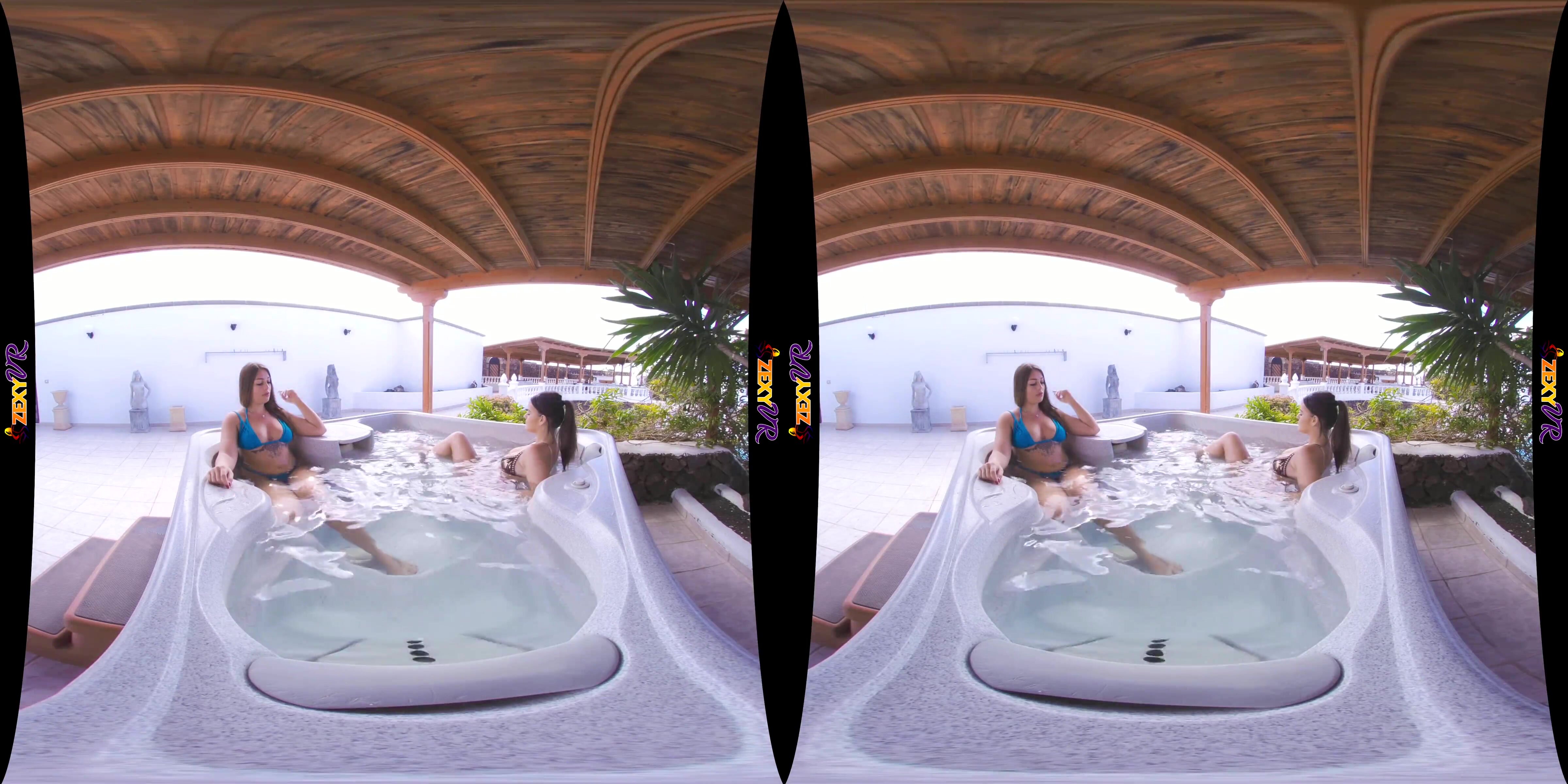 ZexyVR - Amelia B & Jane - Hot Tub Beauties