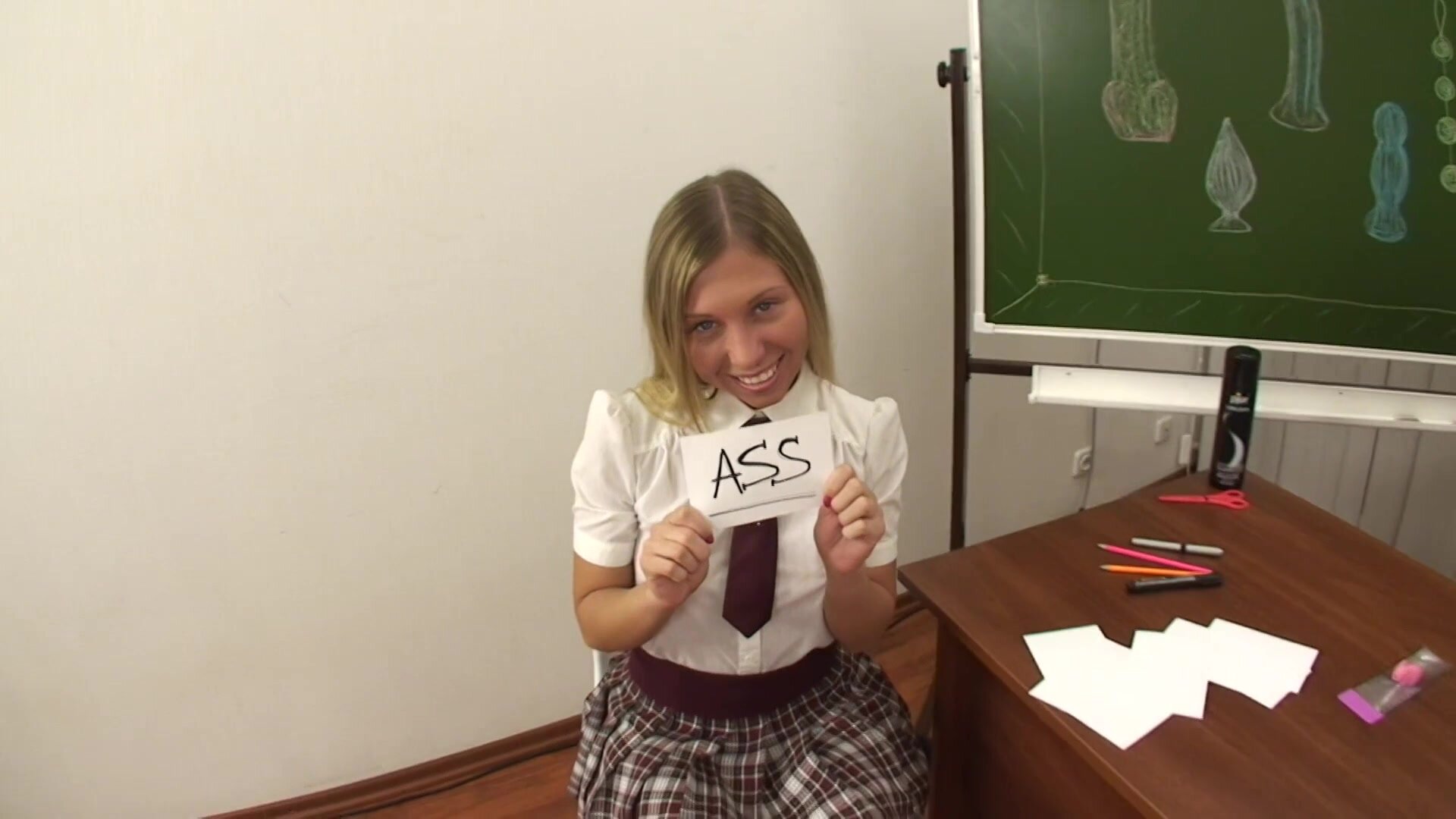 Schoolgirl Is Anal Sex Lover