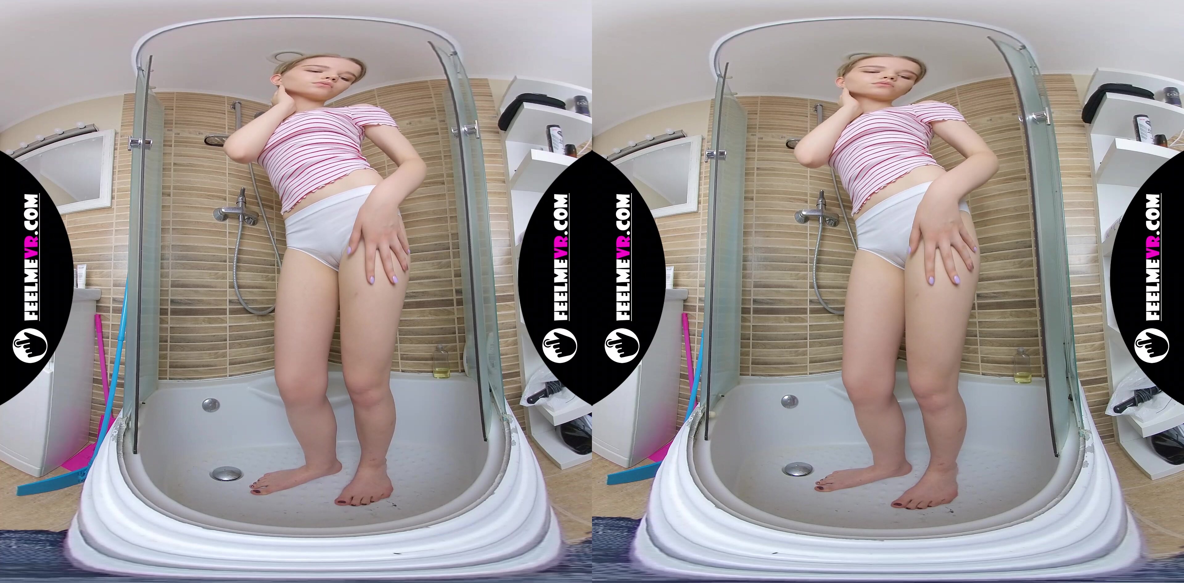 Juna lot oil on teenie titties and panties virtual reality