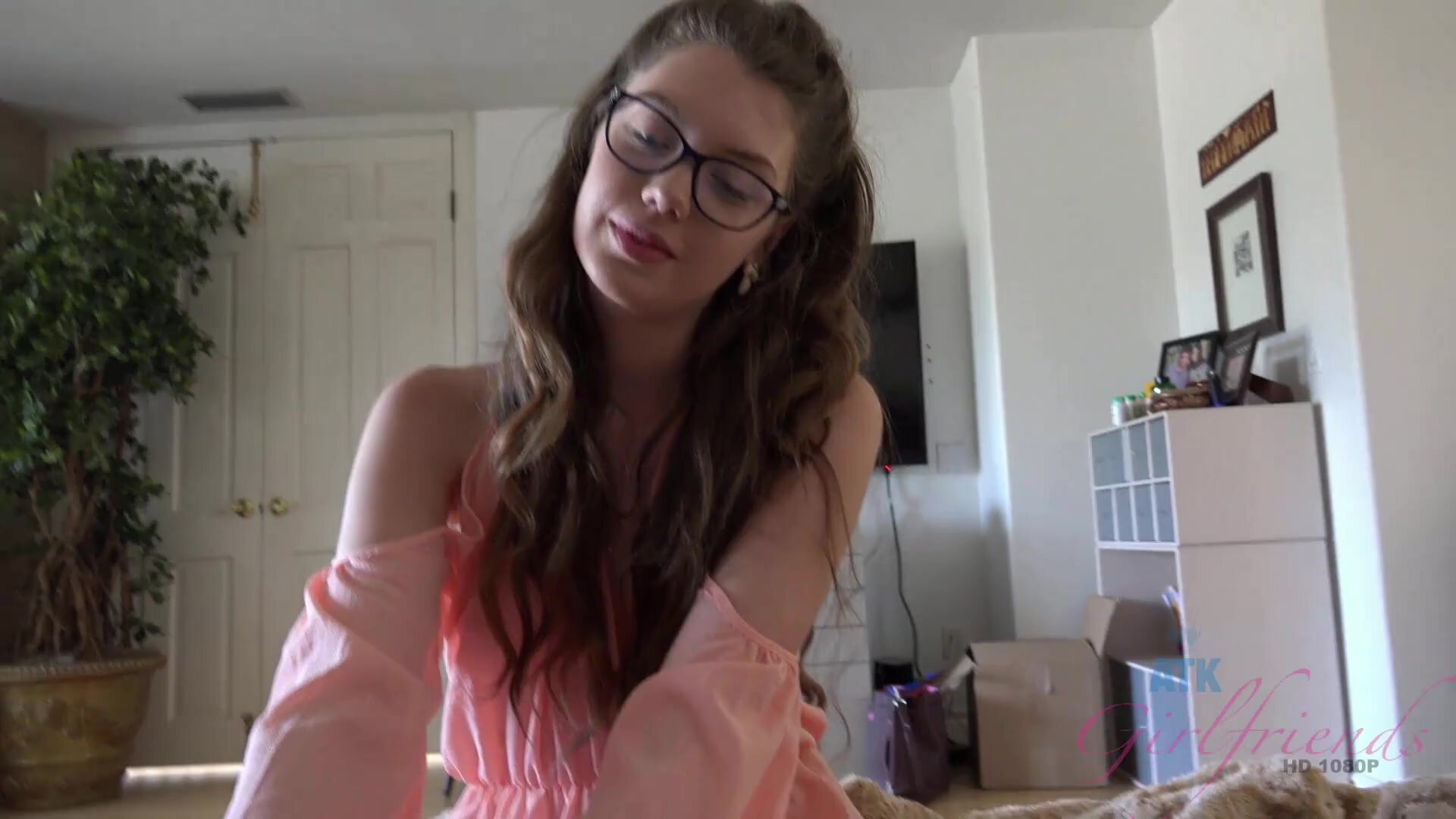 ATKGirlfriends - Sweet Girlfriend With Glasses In Actio