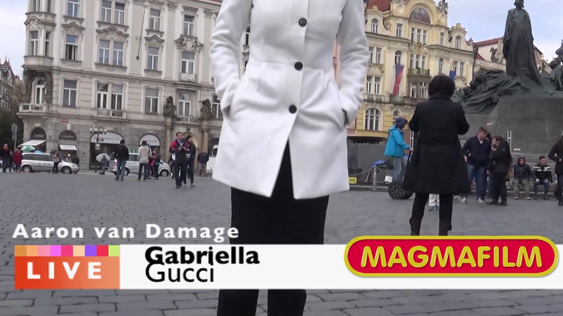 MagmaFilm - Cute girl welcomes me to Prague