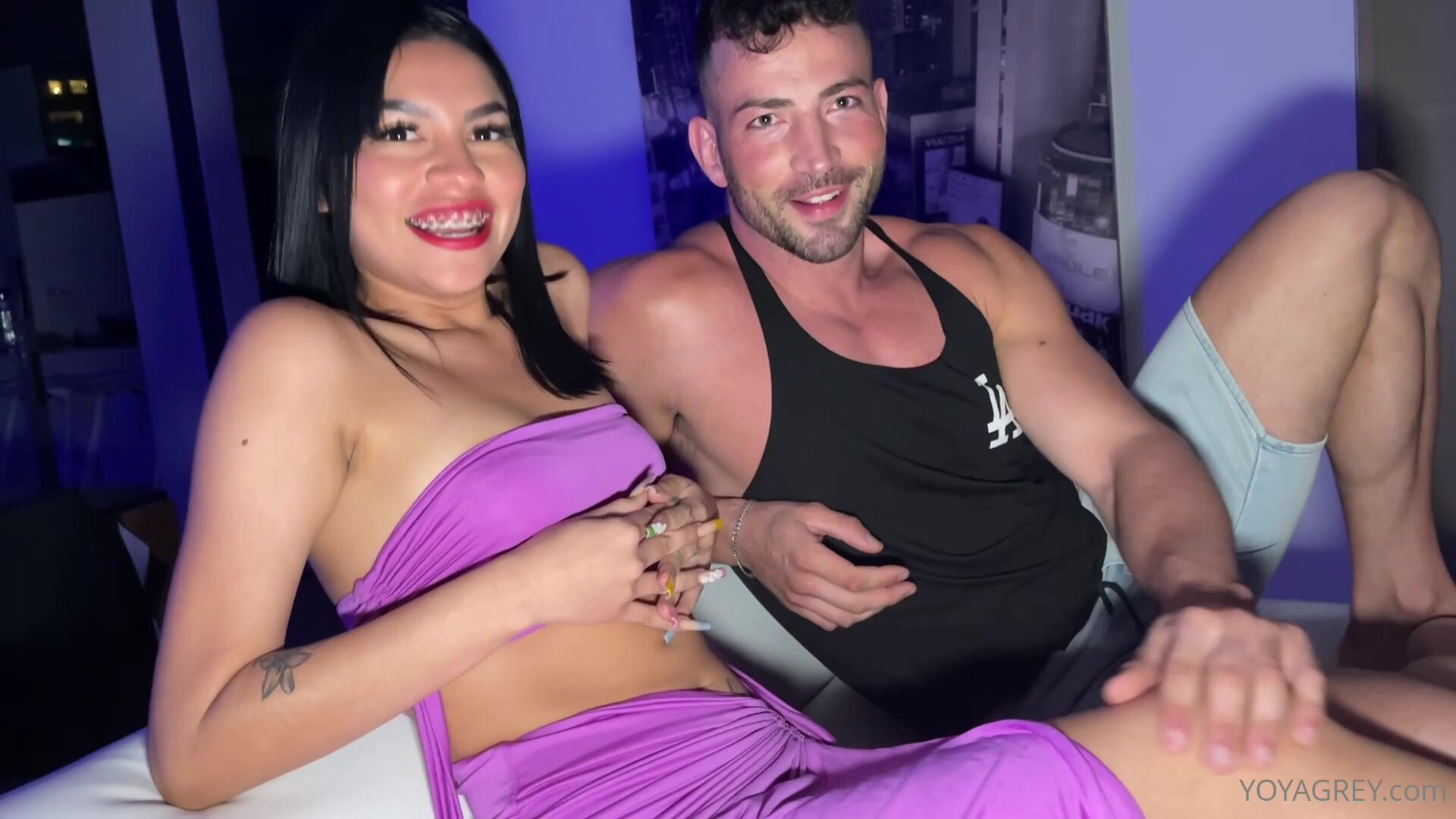 yoyagrey - First Sex Tape with @maximo_vip and @xamlove