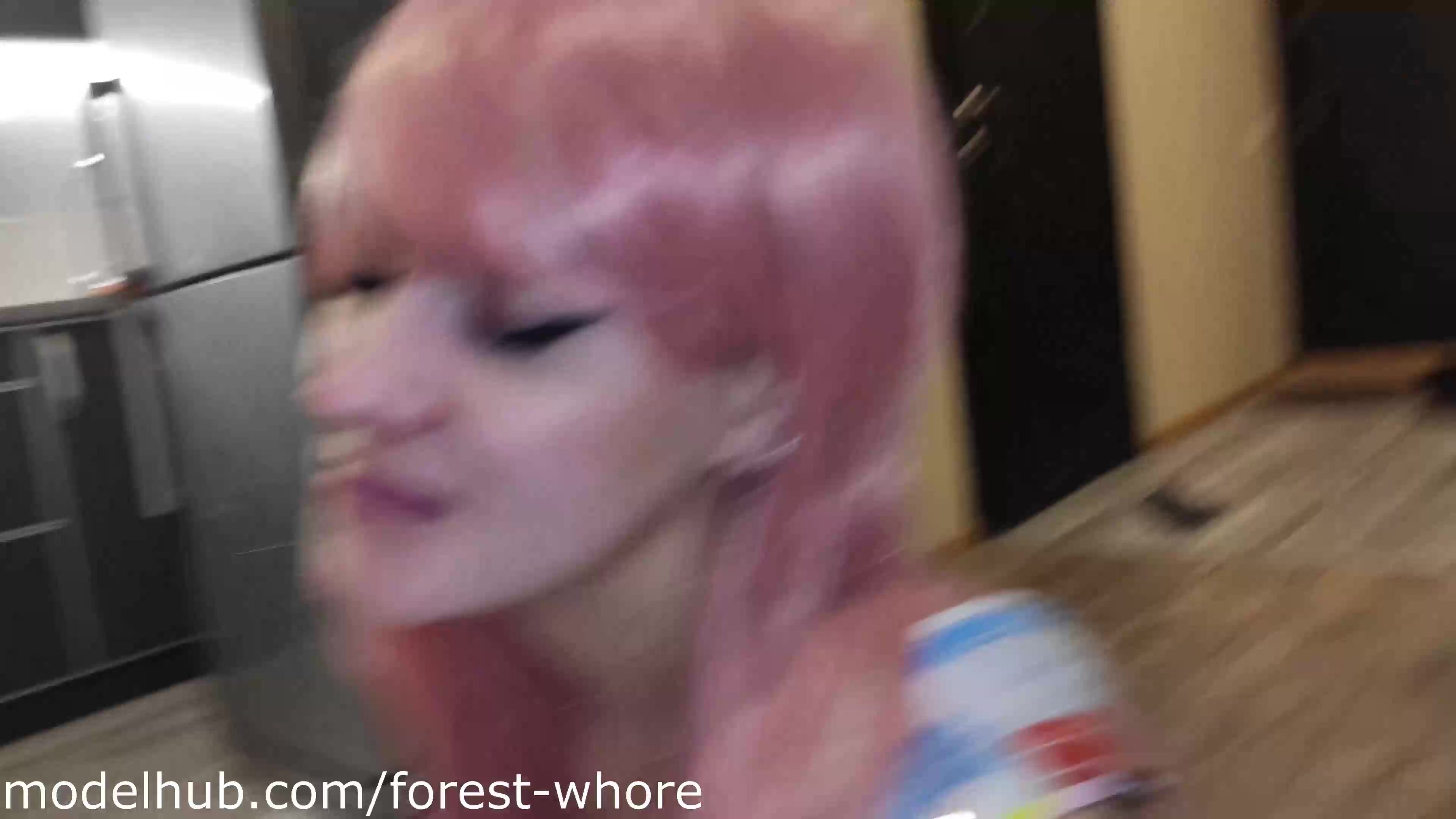 Forest Whore - Licking Feet, Anal and Use Like Human As