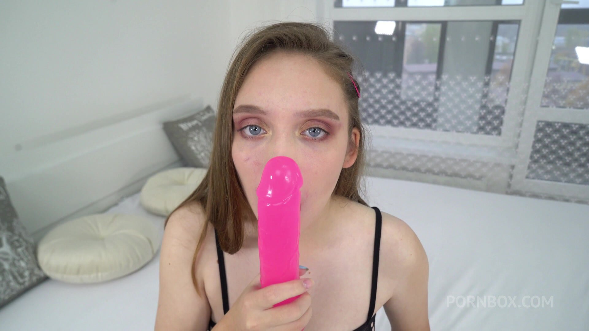 First DP 18yo Lane Dow with Gapes, Balls Deep Anal and