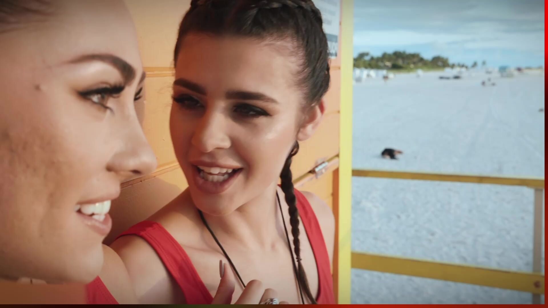 Kylie Rocket, Mackenzie Mace - Horny Lifeguards Share A Cock