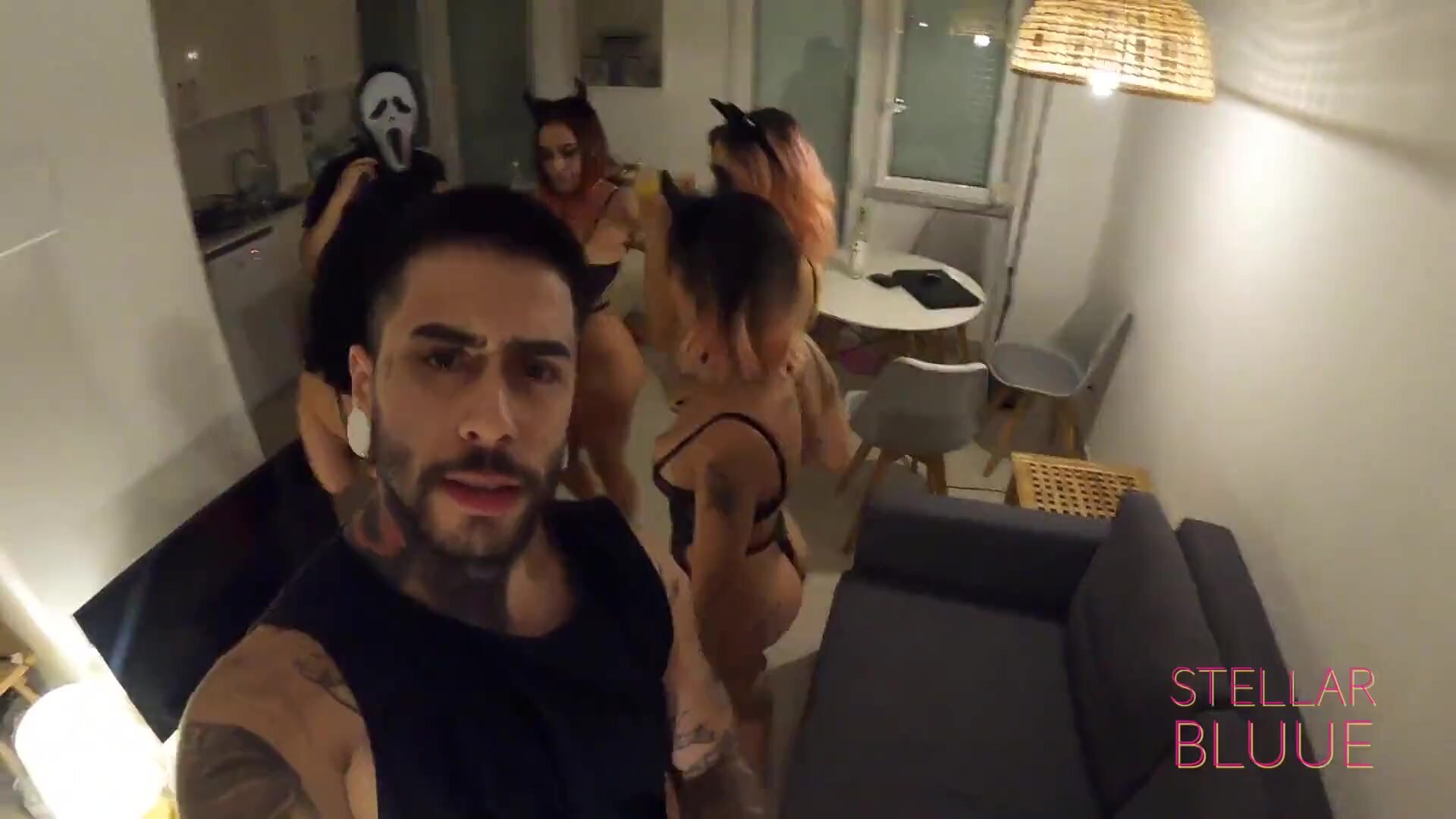 Halloween Party Ends With A Orgy