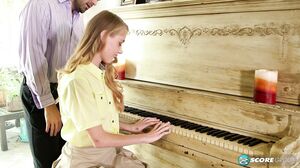 Teen Hannah Hays Fucks Her Piano Instructor