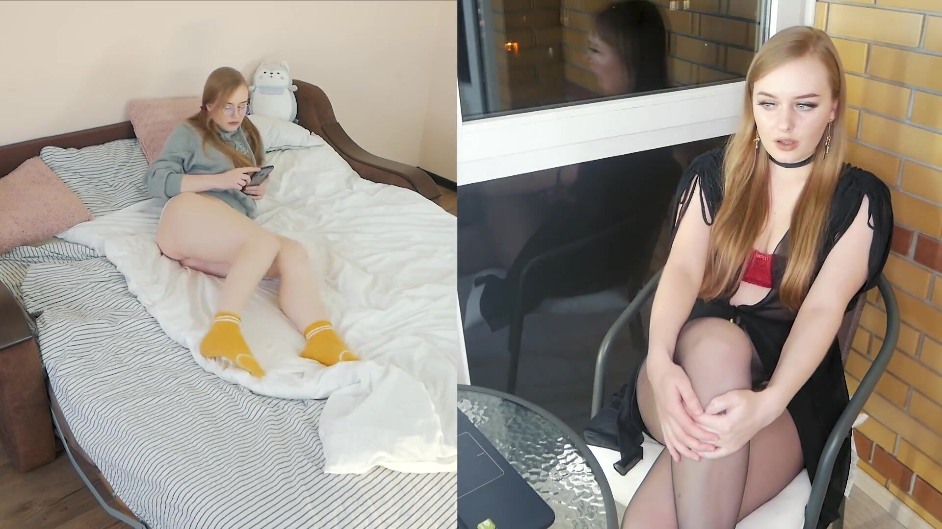Hot Alison - Perv Step Mom Watching as Her Step Daughter Masturbates