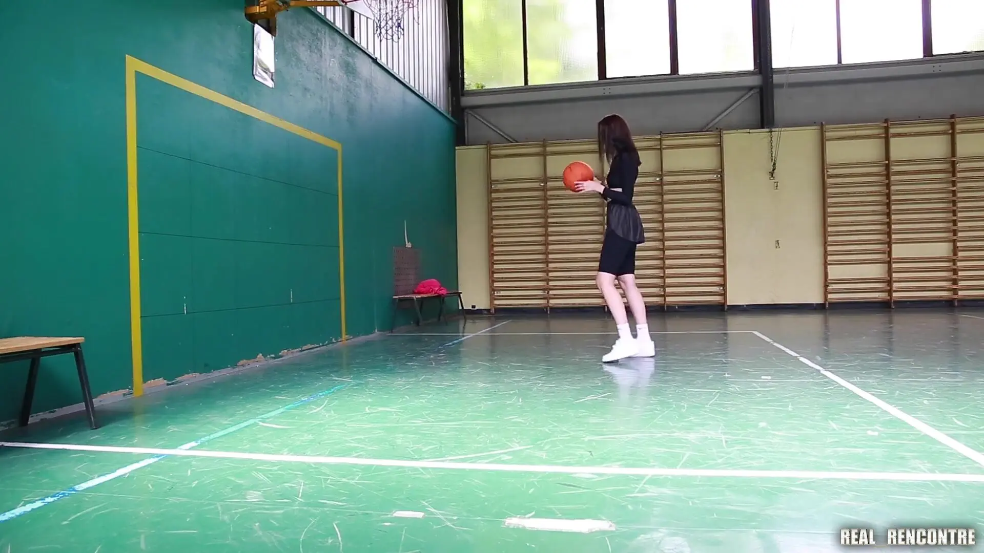 Jessika Night Fucked On Basketball Court