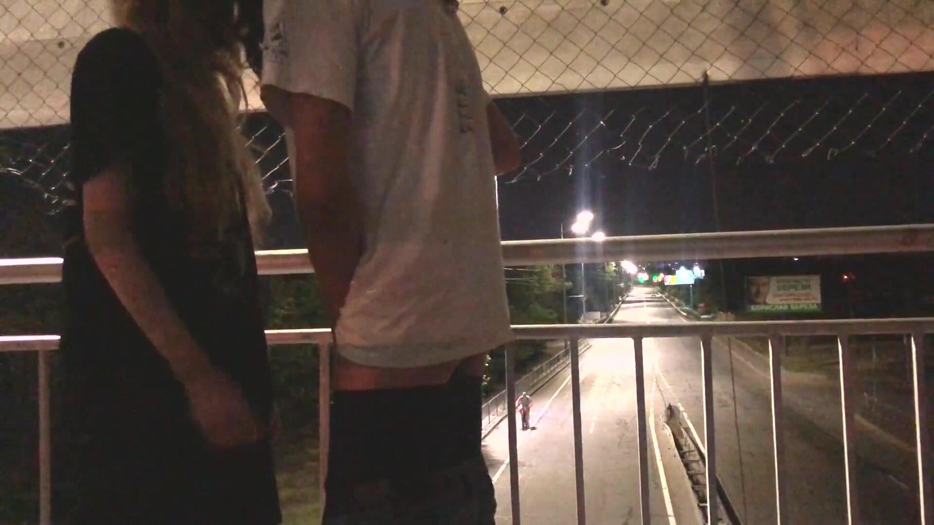 Burzumgirl - School girl fucks her step brother in the middle of highway while her boyfriend isn't looking